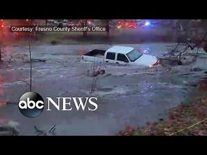 Storm system moves east after inundating California