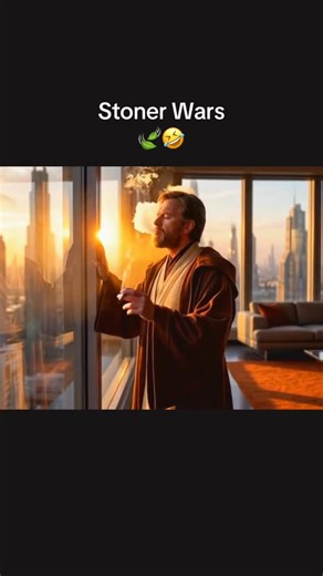 Chewy Baccah | I think I found the real deleted scene… Obi-Wan Kenobi doing a wake n bake before training Anakin. “Trust in the Force…” five minutes... | Instagram