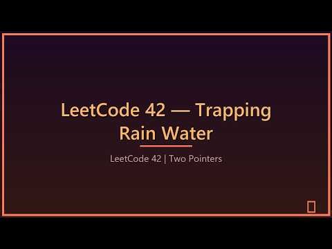 Trapping Rain Water 💧 | LeetCode 42 Easy Explanation (Hindi) #leetcode #dsa #interview