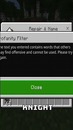 How is the Minecraft Profanity Filter this bad?