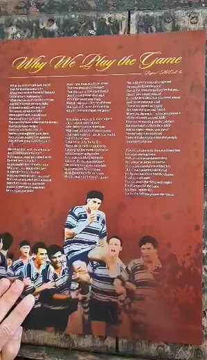 2.5K views | Why We Play the Game is a love letter to rugby. Get your signed poster now at the link: https://www.rupertmccall.com.au/shop/a-firefighters-dream-poster-tsa8c | The International Rugby Memes Club | Facebook