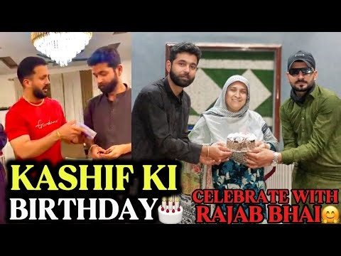 KASHIF BHAI BIRTHDAY 🎂 CELEBRATE WITH RAJAB BHAI AND AMMA 🤗