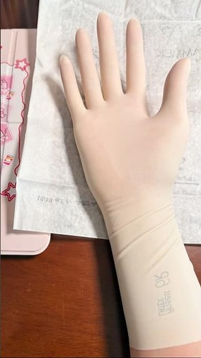 Surgical gloves without curled edges(Ansell GAMMEX) Very suitable🧤🧤#surgicalgloves #relax #gloves