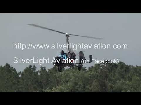 SilverLight Aviation's Gyrocopter Demonstration, Wings Over Suwannee, April 21, 2018