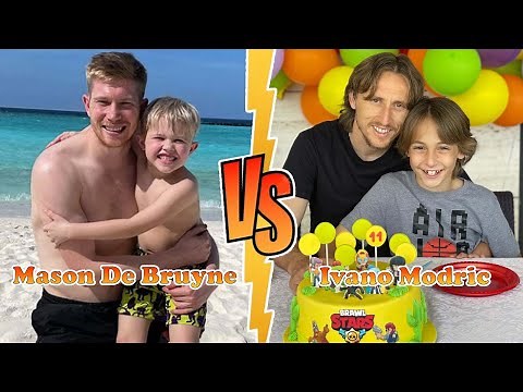 Ivano Modric (Luka Modric's Son) Vs Mason De Bruyne (Kevin De Bruyne's Son) Transformation ★ 2022