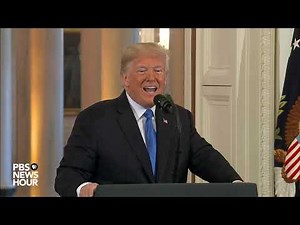 WATCH: 'That's such a racist question,' Trump tells NewsHour's Yamiche Alcindor