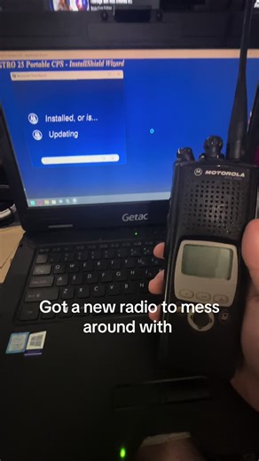 Old but new to me gonna get her programmed to Non affiliate scan and do other small FRS channels #motorola #xts5000 #radio #menace #scanner #policescanner #motorolaxts5000