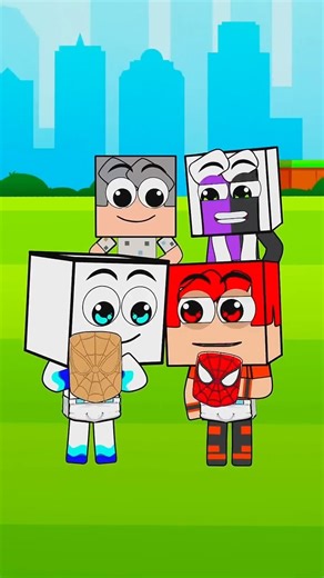 Partidas às Cargas de Super hHerói baby Reverso #shorts #reverso