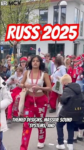 RUSS 2025: Norway’s Wild Graduation Ritual #russ #norway #norwegian #russfeiring #oslo #norge
