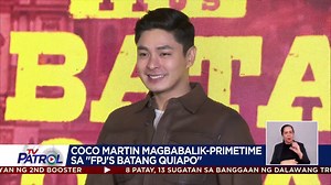 2.2M views · 79K reactions | Magbabalik sa primetime ang nag-iisang Coco Martin para sa 'FPJ's Batang Quiapo.' Makakasama ni Coco ang mga bigatin at dekalibreng artista kabilang ang anak ni Da King na si Lovi Poe. | TV Patrol | Facebook