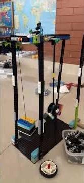 Lego pendulum clock#lego #education #pendulum #legotechnic #clock #mechanical #engineering