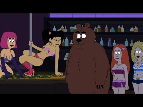 brickleberry - malloy con chicas 