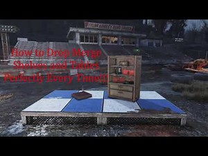 Fallout 76: Perfect Shelves and Tables Every Time