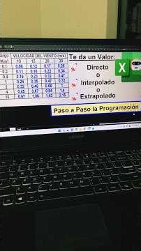 Como hacer que mi Tabla Interpole o Extrapole automaticamente en Excel #excel #exceltips #ingenieria