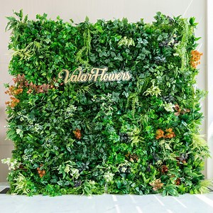 5D Spring Lush Greenery Wall Backdrop – Artificial Foliage Wedding & Event Decor - Etsy