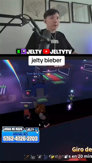 jelty se transforma en cantante #jelty #daniela_clips #roblox #justinbieber
