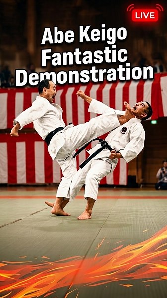 Abe Keigo | Kumite Demonstration