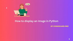 How to display an Image in Python