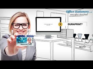 Durable DURACARD ID 300 Badge Printer Kit Ref 891065 Now Available at OfficeStationery.co.uk