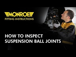 How to inspect Suspension Ball Joints