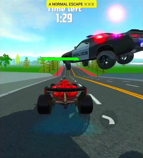 A Normal Escape ☠️😈 Car Simulator 2 #carsimulator2 #policechase #escape #carstunts #cargames