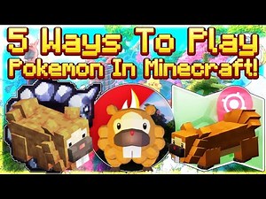 5 Ways To Play Pixelmon Or Pokemon In Minecraft!