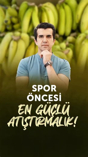 Prof. Dr. Muhammed Keskin on Instagram: "Antrenman öncesi doğru besin seçimi, performansınızı doğrudan etkiler. Ve bu noktada basit ama etkili bir tercih: MUZ 🍌 📌 Egzersizden 45–60 dakika önce tüketilen 1 adet muz: ✔️ Kondisyonunuzu artırır ✔️ Kas ağrılarını azaltabilir ✔️ Kas hasarını daha hızlı iyileştirir ✔️ Vücudun enerji üretim sistemi olan ATP’yi destekler ✔️ Magnezyum ve potasyum sayesinde krampları önler 💡 Muzdaki doğal şekerler, lif ve mikrobesinler, kasların ihtiyaç duyduğu yakıtı s