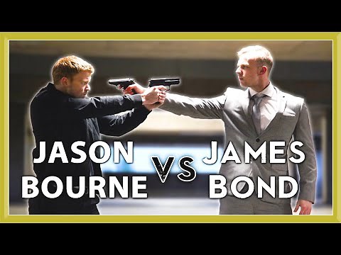 JASON BOURNE vs JAMES BOND | Action/Fight Scene