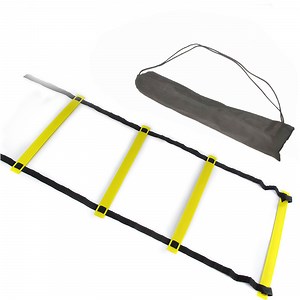 [Hot Item] 2m Agility Ladder Nylon Strap Jumping Ladder