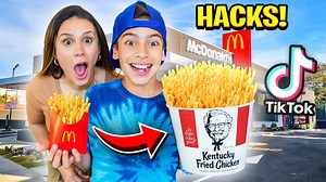 TikTok Fast Food Hacks That Will SHOCK You! | The Royalty Family