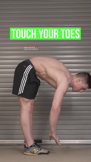 Can't Touch Your Toes? Try this flexibility hack. Forward bending involves the posterior chain (hamstrings and calf muscles). Active leg raises strengthen the hip flexors. This helps you compress closer towards the floor. Front planks reduce inhibition, resolving limitations from a weak core. Your body will feel safer stretching deeper. Straight leg calf stretches reduce back of knee tightness. Romanian deadlifts strengthen the posterior chain at long muscle lengths. Bent leg for proximal, strai