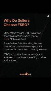 FSBO basics What is "For Sale By Owner" and who benefits?