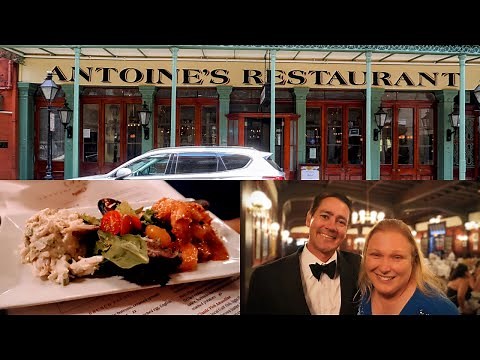 WE ATE at THE OLDEST FAMILY OWNED RESTAURANT in the UNITED STATES! Welcome to Antoine's Restaurant!