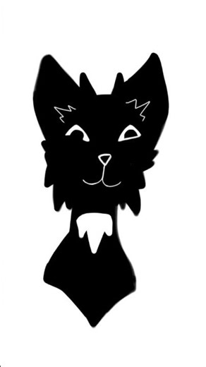 #drawing #art #cat #warriorcats #ravenpaw #ravenpawdrawing