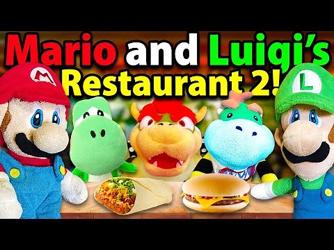 Crazy Mario Bros: Mario and Luigi's Restaurant 2!