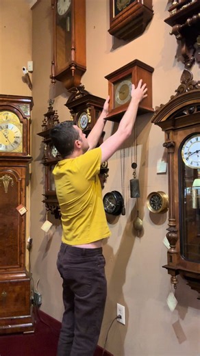 Not every day you see a 17th century American clock! #antiquerestoration #restoration #clock #antique #americanhistory