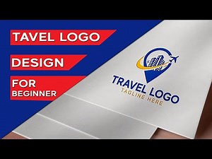 How to Make Travel logo Design Tutorial for Beginner||Graphic Design Tutorial||Rasheed RGD
