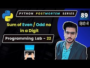 Python Coding Round #89: Mastering the Sum of Every Number and Odd/Even Numbers