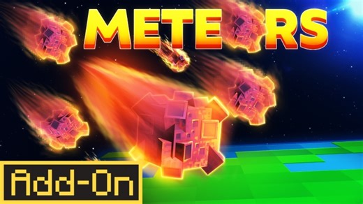 [Add-On]流星 Add-On-我的世界市场包免费下载-Minecraft Marketplace Meteors Add-On
