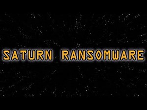 Saturn Ransomware | Demonstration