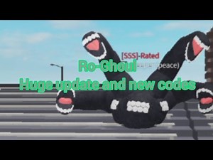 ro ghoul huge update and new codes(Roblox)