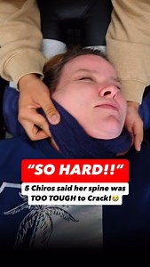 111K views · 3.9K reactions | She was SKEPTICAL of Chiropractors‼️‍♀️ She finally got relief for neck & back pain. His other chiropractors failed to help him so he didn’t think this would work. Watch as this first chiropractic adjustment give him the satisfying relief he needed for all these years! #backpain #neckpain #chiropractor #chiropractic #painrelief #satisfyingvideo #reaction #backpainrelief | Dr. Alex Tubio | Facebook