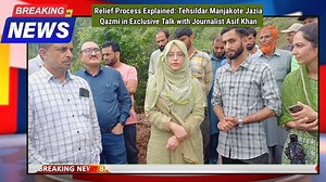 137K views · 5.3K reactions | Relief Process Explained: Tehsildar Manjakote Jazia Qazmi in Exclusive Talk with Journalist Asif Khan | CRF NEWS WAVE | Facebook