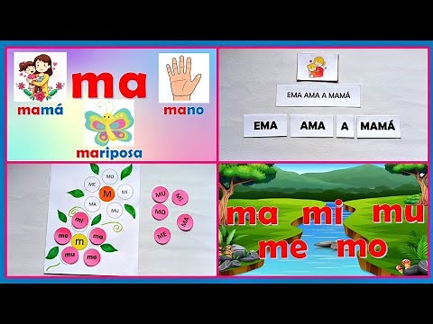 #1 COMO ENSEÑAR LAS SÍLABAS CON LA LETRA M (MA ME MI MO MU)