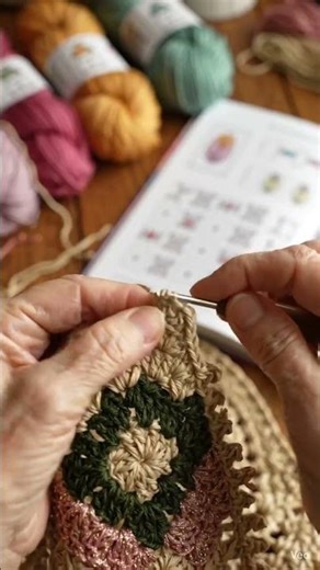 dupatta tutorials #knittig #ai video