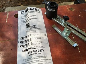 Cutting perfect cork circles with a Dremel