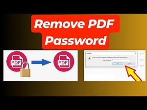 How to Unlock PDF Password for Free | Easy Guide to Remove PDF Password