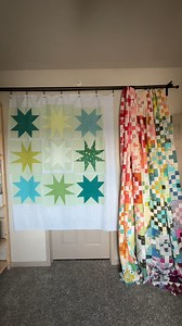9K views · 87 reactions | So close to having a finished quilt top! ⭐️ It’s been so fun mixing the 12” and 16” Qubes to make this quilt top that came together so fast with these big blocks! | AccuQuilt | Facebook