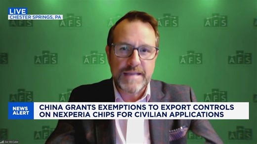 China's grip on auto supply chain illustrated by Nexperia snags