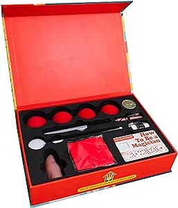 Ellusionist Become a Magician Kit - Magic Trick Set for Beginners - Includes 47 Tricks & Props - Gift for Kids, Teens & Adults 10+